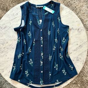 Crochet Trim - Knit Top 💙